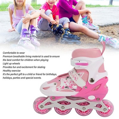 Inlineskates Für Jungen Und Mädchen Verstellbare Rollschuhe Mit L D3Jg