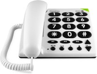 Doro PhoneEasy 311c Landline Phone - Big Button Corded House Phone - Ideal for 