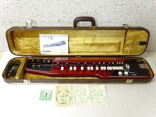 Suzuki Ran Electric Taishokoto Japanese Harp w/ Hard Case Sound Tested Japan