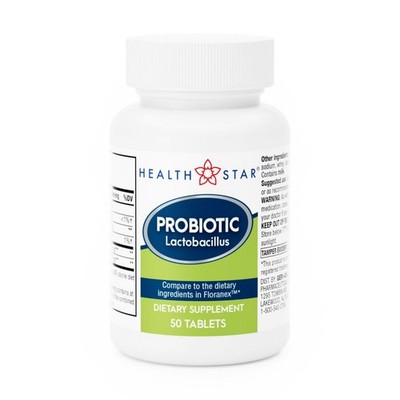 MCK Probiotic Dietary Supplement Health Star 50 per Bottle Tablet X 3