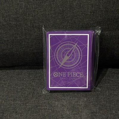 Standard Purple Silver 70 Sleeves One Piece Card Game Official ZY64 Bandai Fest