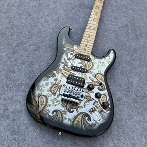 22 Frets Electric Guitar Floyd Rose Tremolo Bridge Star Inlay Pro Guitare