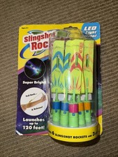 NEW Rocket Copters Soaring LED Helicopters 6 Copters 3 Launcheres w/sound effect