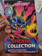 NEW Disney STITCH sticker collection book over 150 stickers SUPPORT MY FAMILY 
