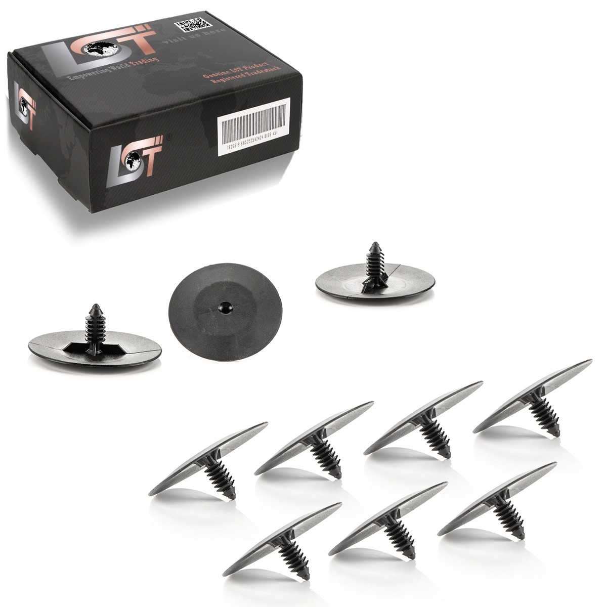 10X Tailgate Trim Fastening Clips For GMC CHEVROLET