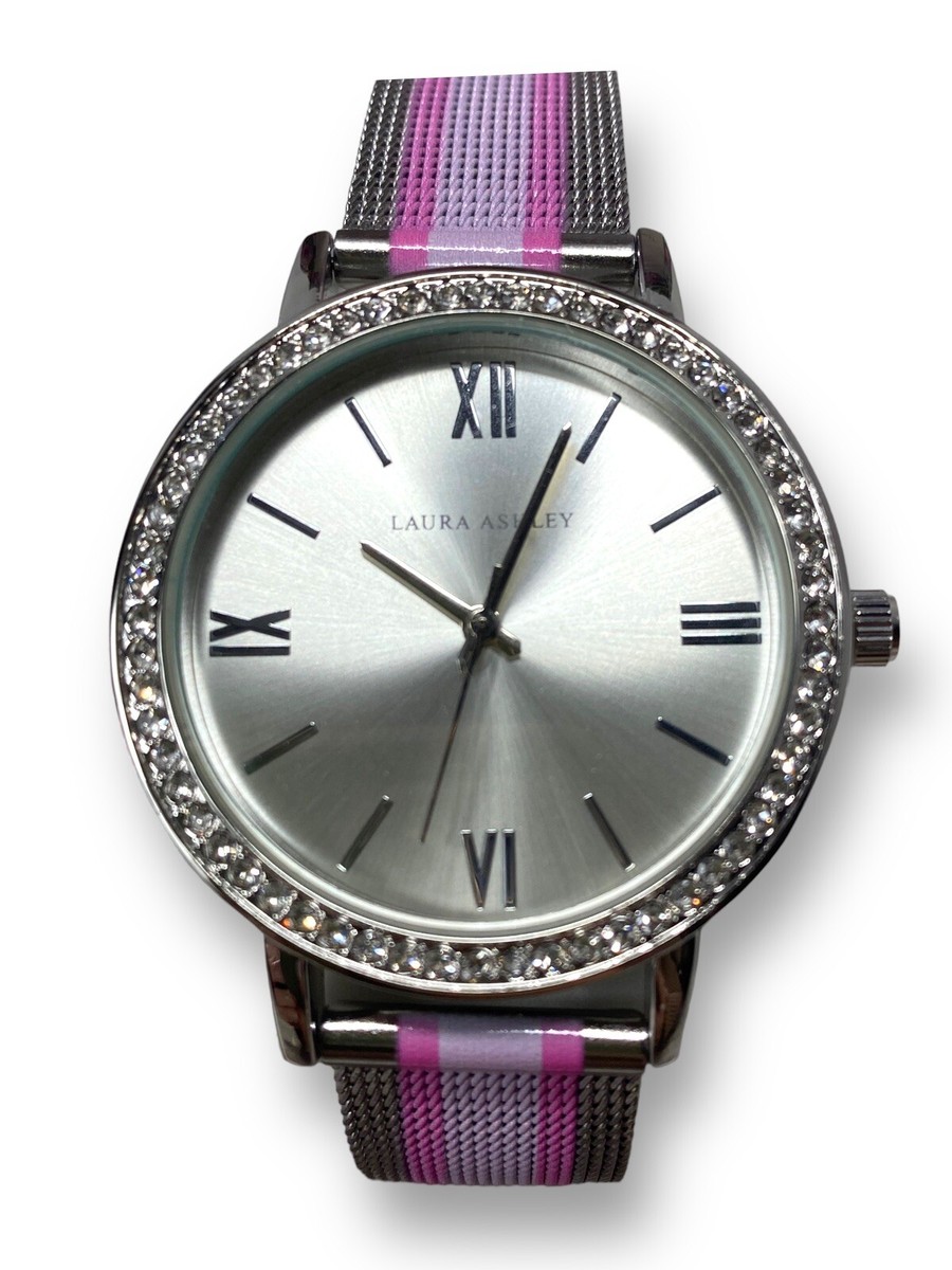 Elegant Dark Purple Women\'s Watch w/Crystal Bezel Facet Brilliant Purple Leather Watch for Women with Shiny  main image 4