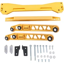 Rear Lower Control Arm and Subframe Brace + Tie Bar Kit For 96-00 Honda Civic EK