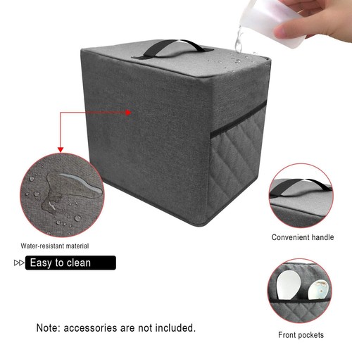 Air Fryer Dust Cover With 2 Accessory Pocketwaterproofeasy Cleaning fit For 2.8 - Picture 2 of 6