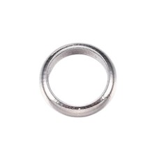 Stainless Steel large hole ring bead spacer 6mm hole 8X2mm shape 50 piece lot