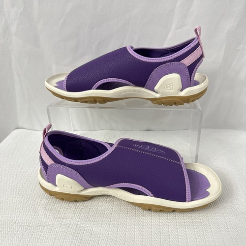 Keen Sandals Size 5 Girls Knotch River Open Toe Big Kids Purple - Picture 8 of 9