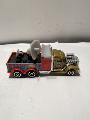 Vintage Hot Wheels Satellite Link Unit Haulers Diecast Mattel 1999 Mint U3