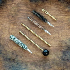 Pistol Cleaning Kit 81 Pieces! Brushes + FREE Cleaning Brush! 9mm .357 .380 Gun