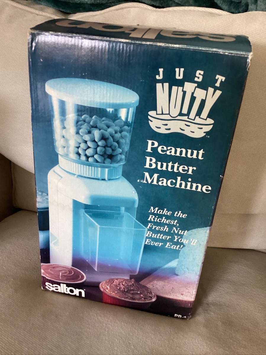 VTG Salton Peanut Butter Machine Maker PB-1 Rare HTF No Added Fats
