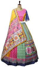 HANDMADE LEHNGA CHOLI LEHENGA INDIAN WOMEN WEDDING BRIDAL PARTY WEAR PAKISTANI