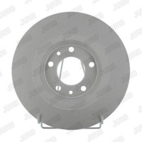 Jurid Bremsscheiben Hinten Ø290 Mm Voll Beschichtet FüR Peugeot 407 SW 508