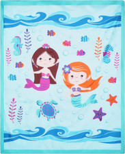 Everyday Kids Mermaid Twin/Full Size Bed Comforter