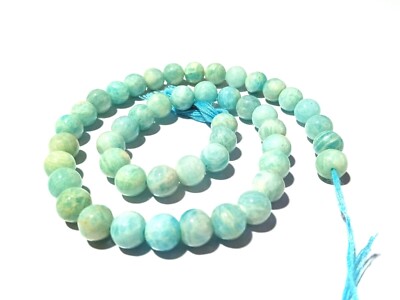 1 Strand Natural Amazonite 8mm Round Plain Smooth Loose Gemstone Beads 13''Inch