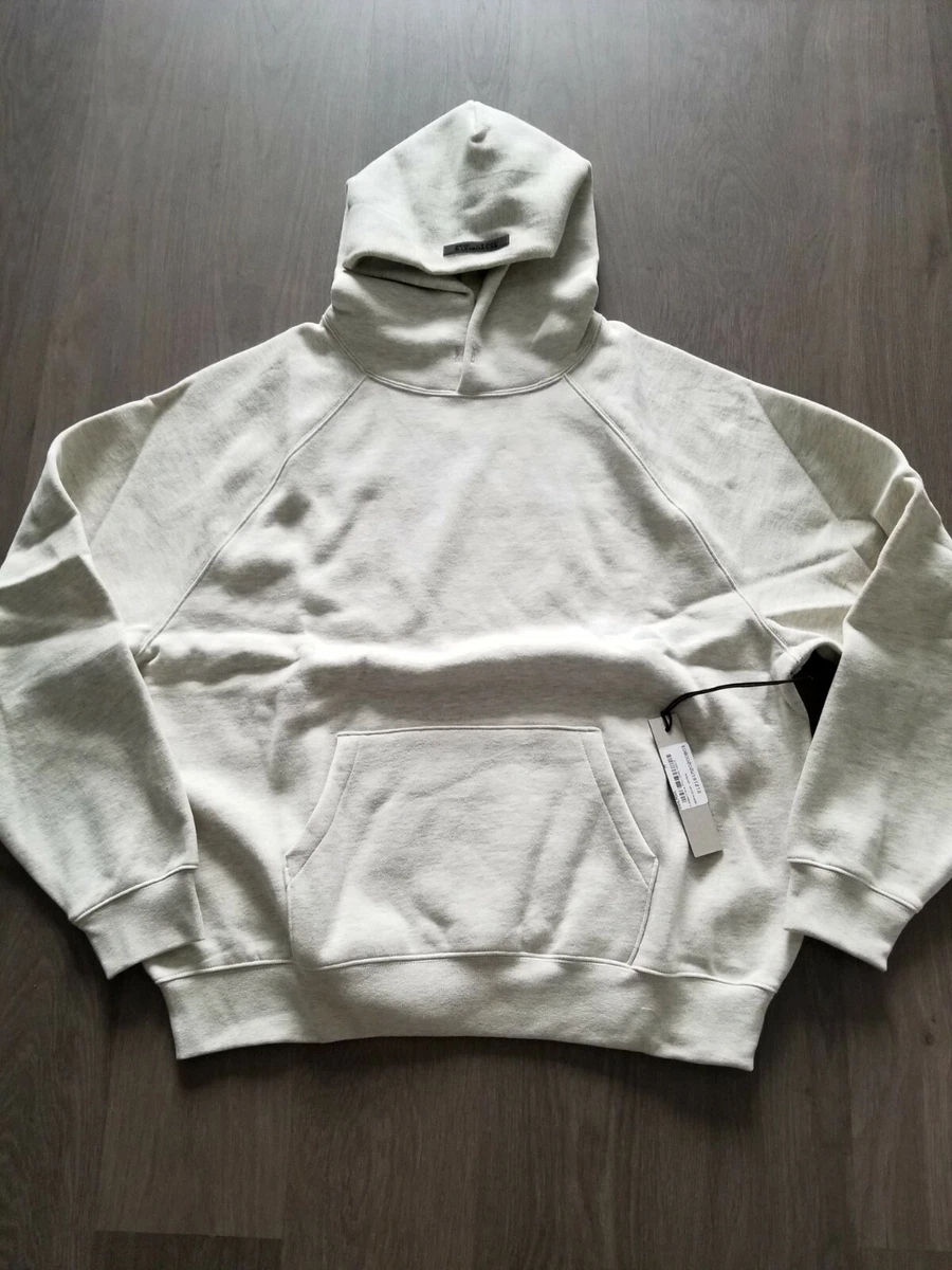 Fear Of God Essentials SS21 Oatmeal Pullover Hoodie × Size