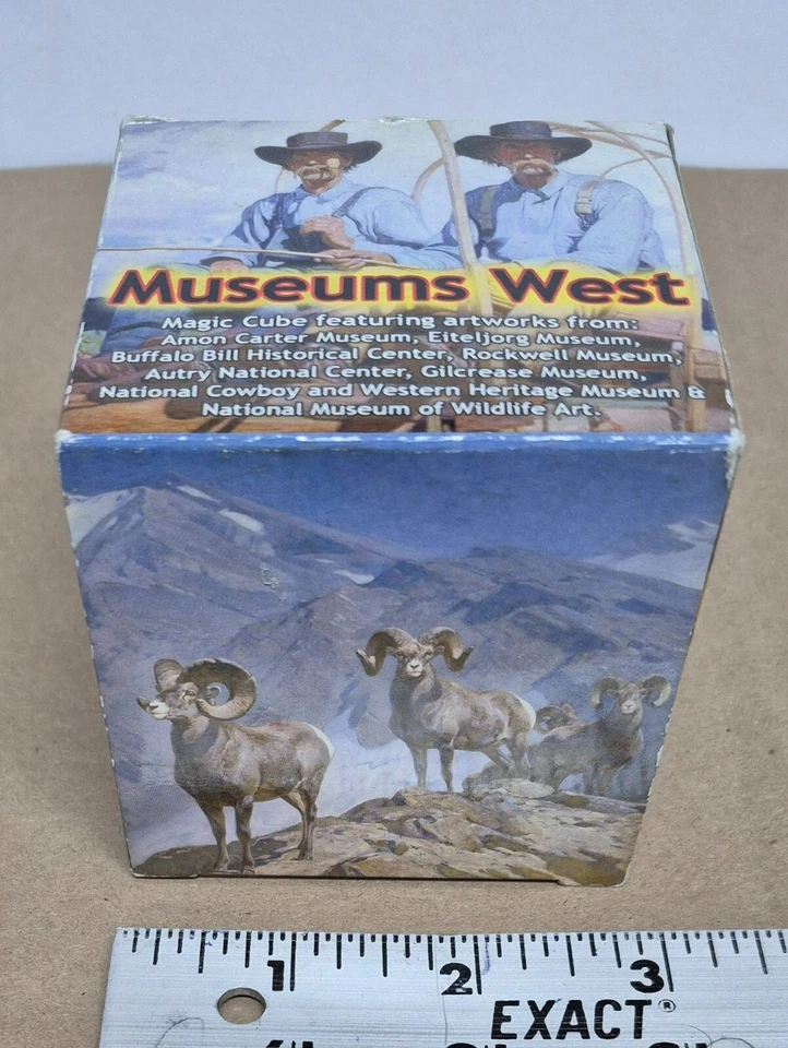 Magic Cube Museums West Brain Teaser Fidget Puzzle - Image 2 of 4