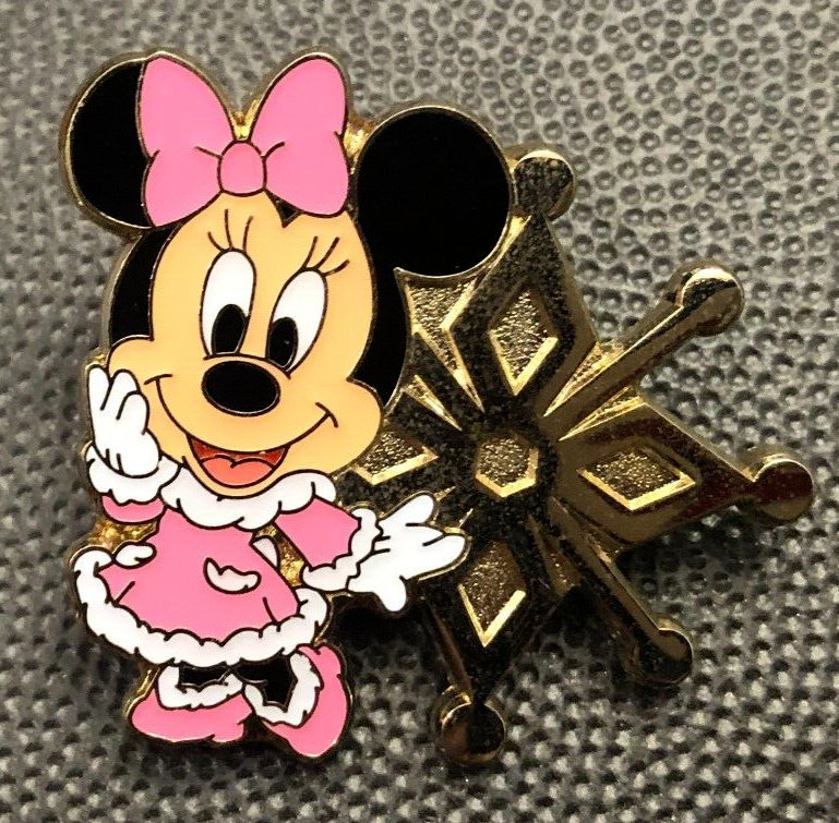 Disney pin 88042 Minnie Mouse Snowflake Game Prize Christmas