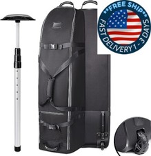 Bolsa de viaje de golf acolchada suave con ruedas de gran tama o  Oxford. neuvo