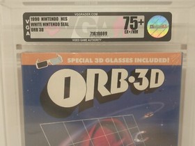 ORB-3D (Nintendo NES Orb 3-D 3D) New, Factory Sealed - VGA Graded 75+ EX+/NM