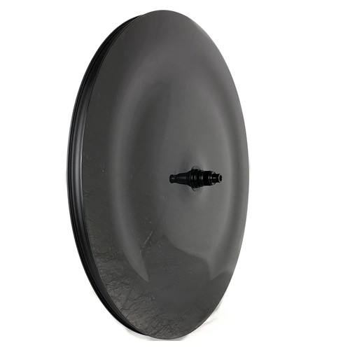 700C V/Disc Brake Carbon Road Bicycle Front Wave 3 Spokes Rear Disc Wheelset - 第 11/18 張圖片