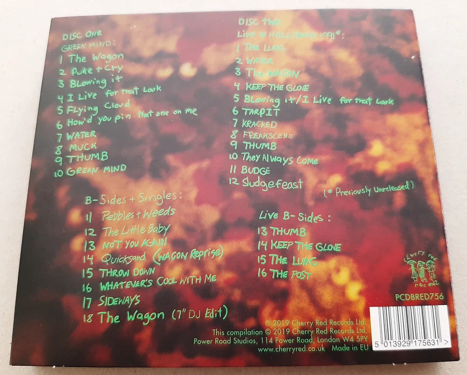 Dinosaur Jr.: Green Mind - 2 CD - Digipak - Cherry Red - J. Mascis - neuwertig - Bild 4 von 4