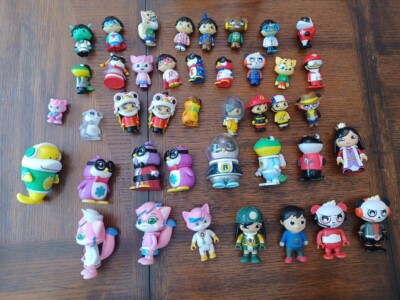 Lot of Ryan's World Toys 41 Figures See Description Panda Penguin Cat Mom