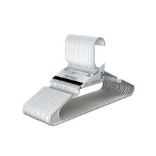 Clothing Hangers White, Durable Clothing Hangers For Adult/Baby- 50 Pack