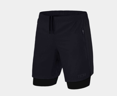 Ultra 2-in-1 Running Short For Men With Side Zip Pockets & Internal Compression