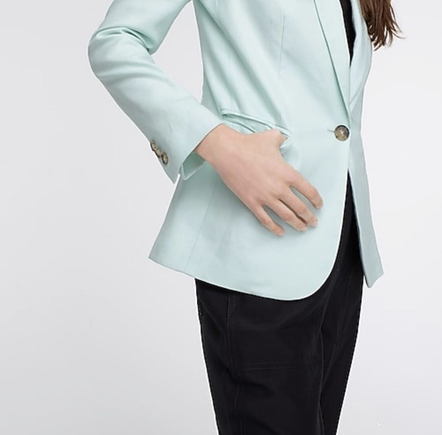 j crew parke linen blazer
