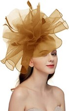 Women's Fascinators Hat for Women Tea Party Headband Wedding Cocktail Flower ...