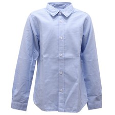 2276AF camicia bimbo boy DONDUP light blue/white shirt kids