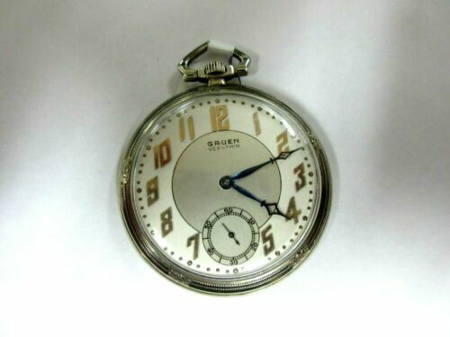 Vintage Gruen Mens Watch 32mm Champagne Dial Two Tone Day Date New Battery Vintage Gruen Unisex Watch 32mm Gold Tone Champagne Dial New  main image 4