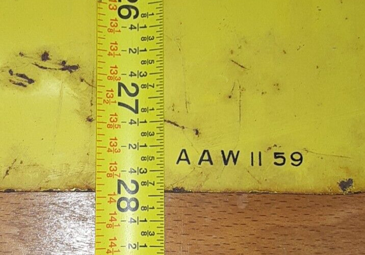 1959 TOP VALUE STAMPS Hanging Sign  20 X 28