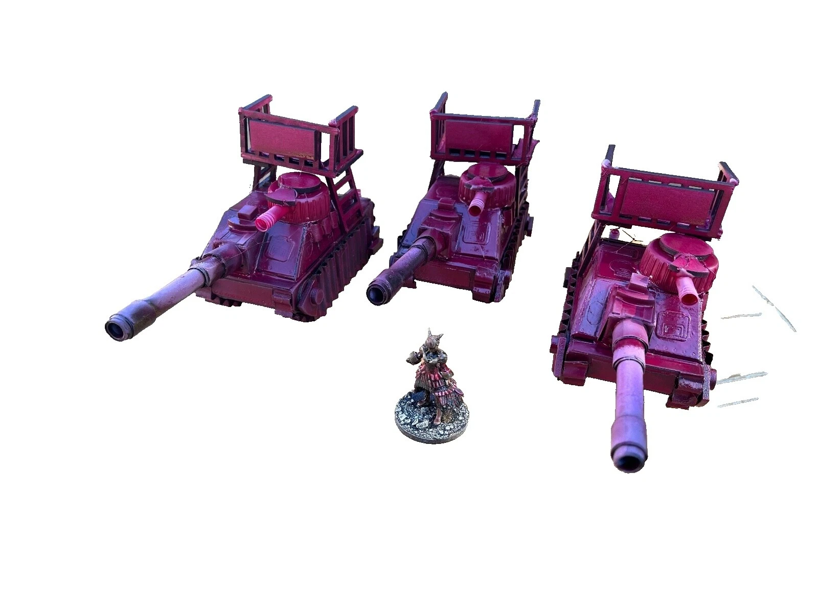 Figuras para armar campos de juego de Orkos Warhammer 40K