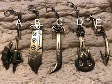 Espadas llavero miniatura de 5,5' coleccionables $6,99 cada una enviada desde EE. UU.