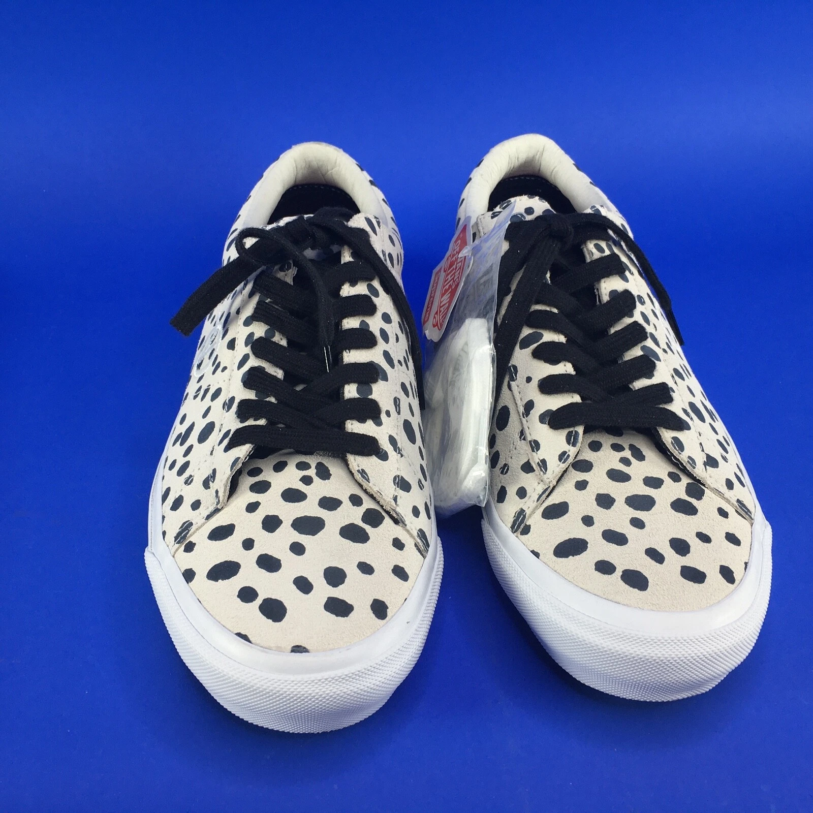 Chaussures de skateboard professionnelles homme Supreme Vans Sid Pro dalmation 9,5