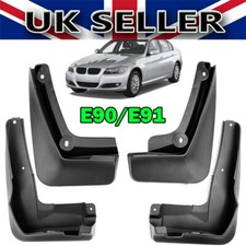 Set FOR BMW 3 Series E90 E91 E92 Saloon Touring Mud Flaps Splash Guards