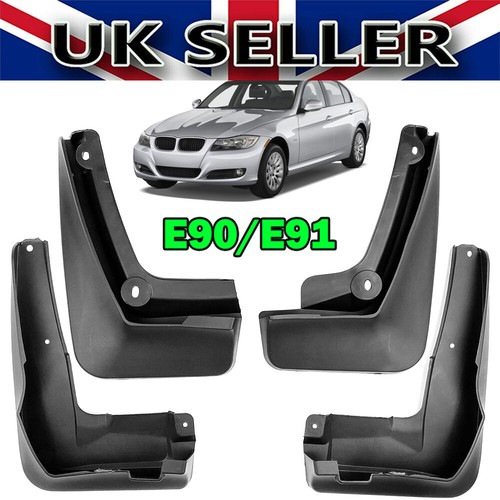 Set FOR BMW 3 Series E90 E91 E92 Saloon Touring Mud Flaps Splash Guards