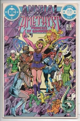 AMETHYST PRINCESS OF GEMWORLD #1, VF/NM, Annual, DC, 1984, more DC