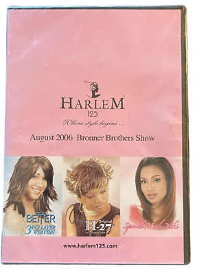 Harlem 125 August 2006 Bronner Brothers Beauty Show Where Style Begins DVD NEW