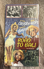 Road To Bali - VHS BOB HOPE , BING CROSBY ,  DOROTHY LAMOUR  FACTORY SEALED