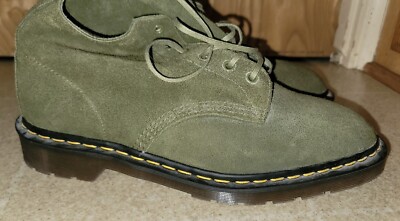 Dr. Martens Doc England MIE 101 Desert Oasis Suede Army Green