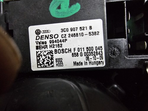 VW SEAT SKODA VALEO FAN HEATER BLOWER MOTOR 1K2820015E 3C0907521B 2005 2015 - Picture 3 of 23