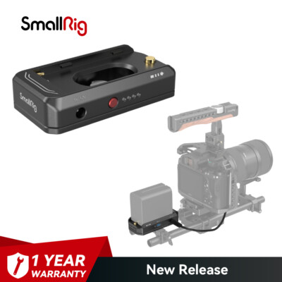 SmallRig NP-F Battery Adapter Mount Plate w/ NP-FZ100 Dummy Battery Power Cable