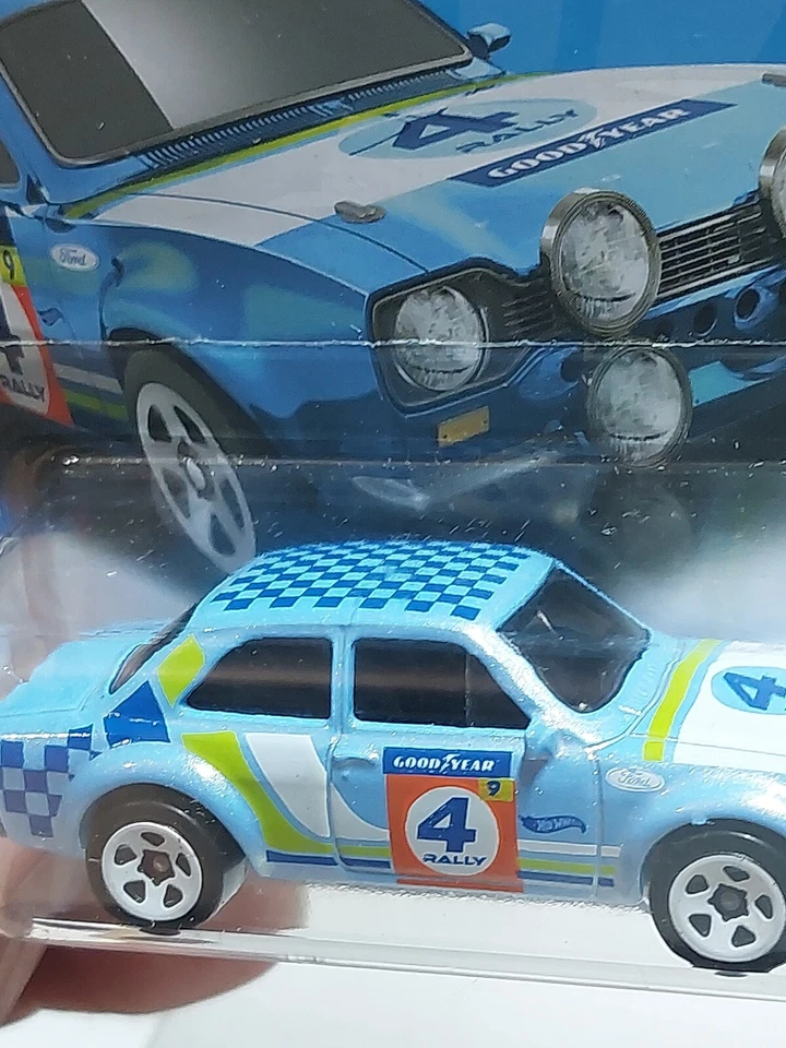 Hot Wheels 1/64 🇨🇵 1970 ford escort RS1600 mainline 2022 #5/5 - Photo 3/4