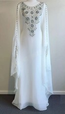 Moroccan Dubai Long Gown Abaya SALE Kaftan Farasha Wedding Ramzan EID Islamic