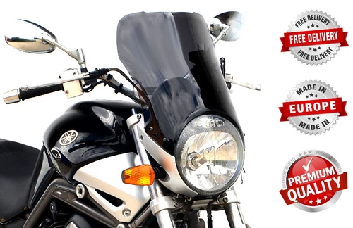 YAMAHA BT 1100 BULLDOG 2001-2007 TOURING SCREEN WINDSHIELD TALL 34 CM 4 COLORS